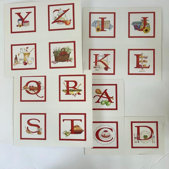 Susan Branch Recipe Binder Home Cooking Window Cover Complete VTG Kitchen - Picture 11 of 12